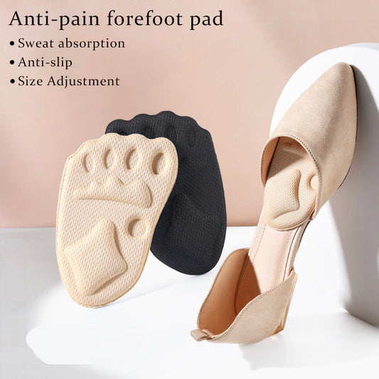 Women High Heel Forefoot Pad for Shoes Insert Half Insoles Plantar Fasciitis Pain Relief Comfortable Foot Care Massaging Toe Pad