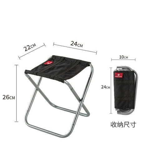 Folding Small Bench Stool Portable & Outdoor & Ultra Light