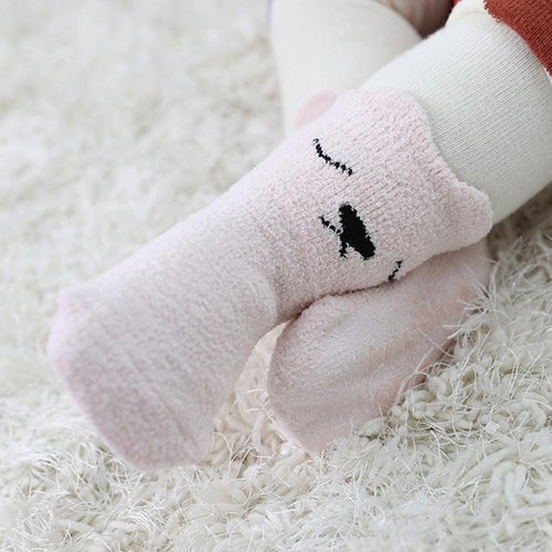 Cartoon Newborn Kids Baby Girls Boys Warm Socks