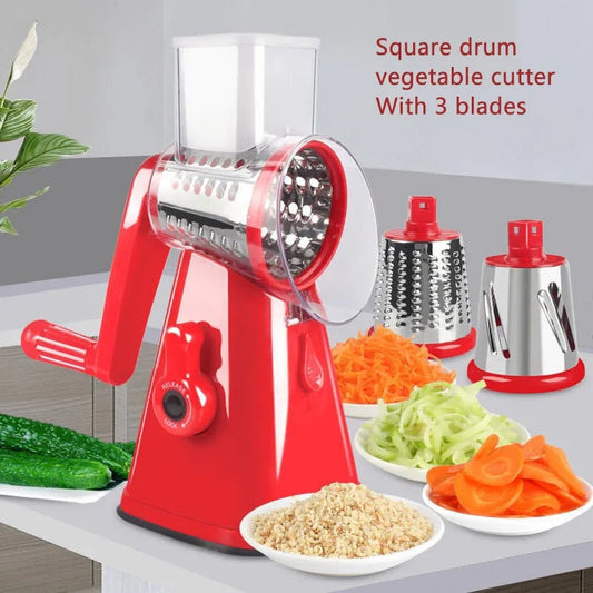 Multifunctional Vegetable Cutter Slicer Kitchen Roller Gadgets Tool
