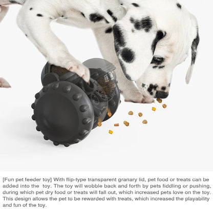 Pawpartner Dog Tumbler Interactive Toys Increases Pet IQ Slow Feeder Labrador French Bulldog Swing Training Food Dispenser