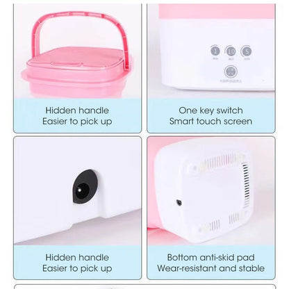 Folding Washing Machine For Clothes With Dryer Bucket