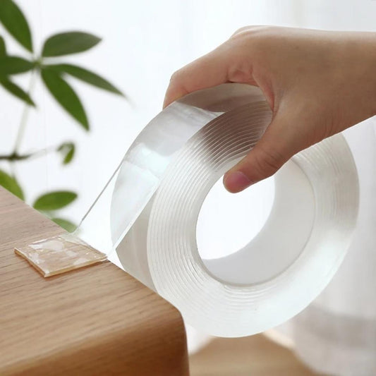 Transparent Washable Reusable Double-Sided Tape